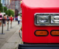 New red bus appears on London streets